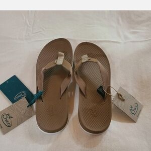 Chaco Women's Tan Flip Flops